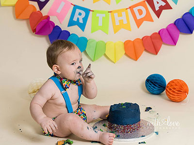 Cake smash photos